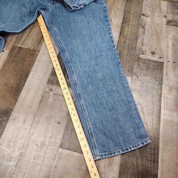 Mens Carhartt Relaxed Fit size 40x32 101483-980 Mid Rise Denim Jeans - Picture 6 of 9